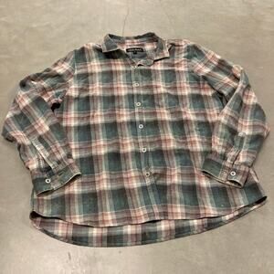 90s distressed north river flannel T-Shirt